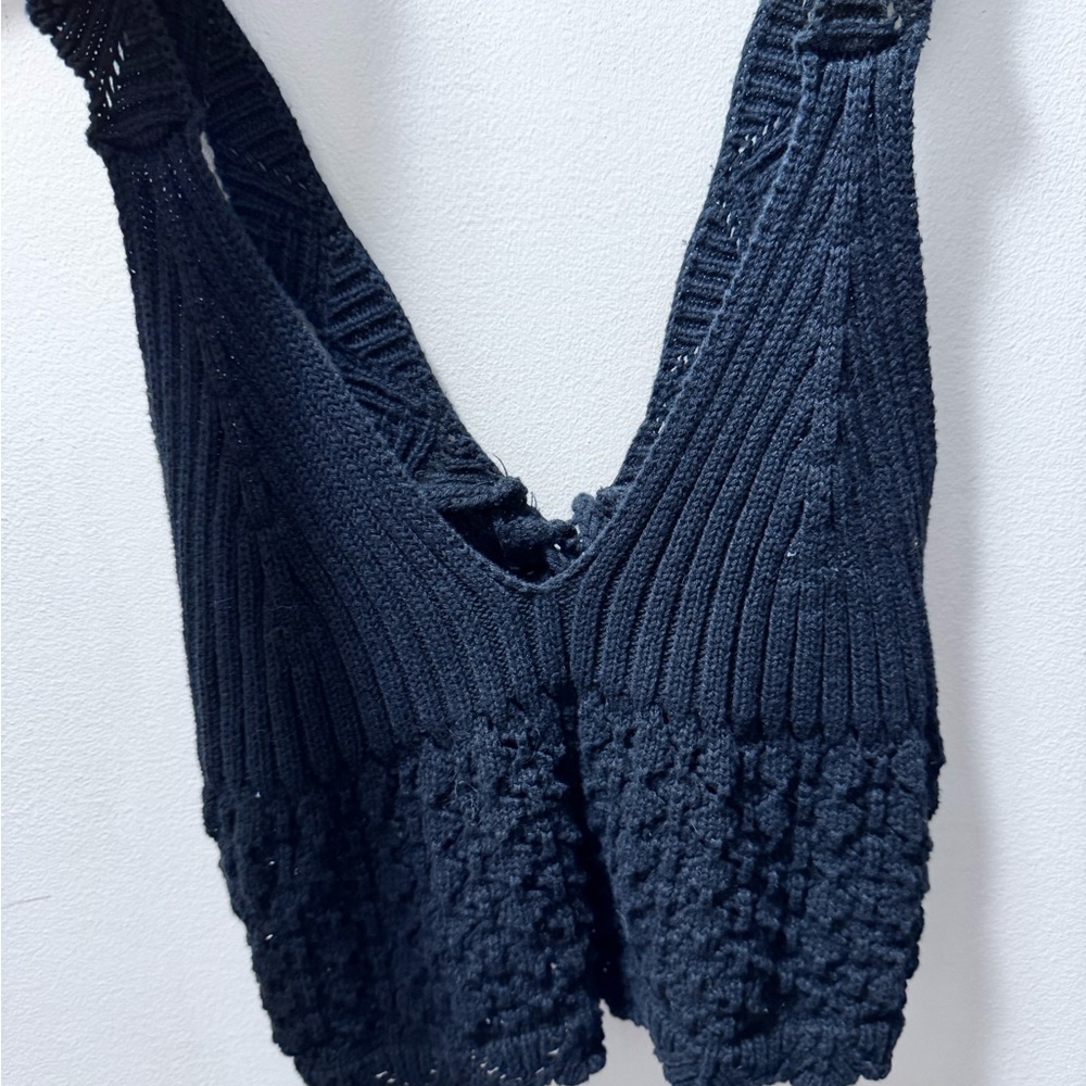 Forever 21 Black Knit Top
